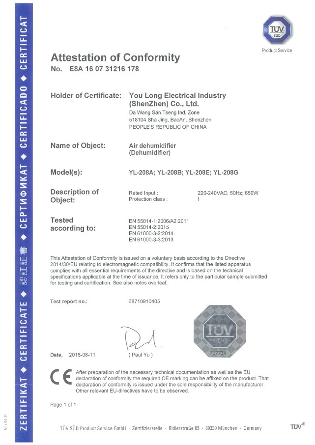 certificate pdd8l